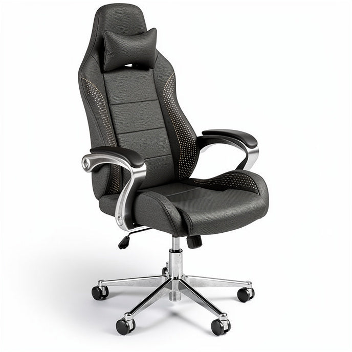 **Ergonomische Bureaustoel met Mesh Rugleuning en Verstelbare Armleuningen**