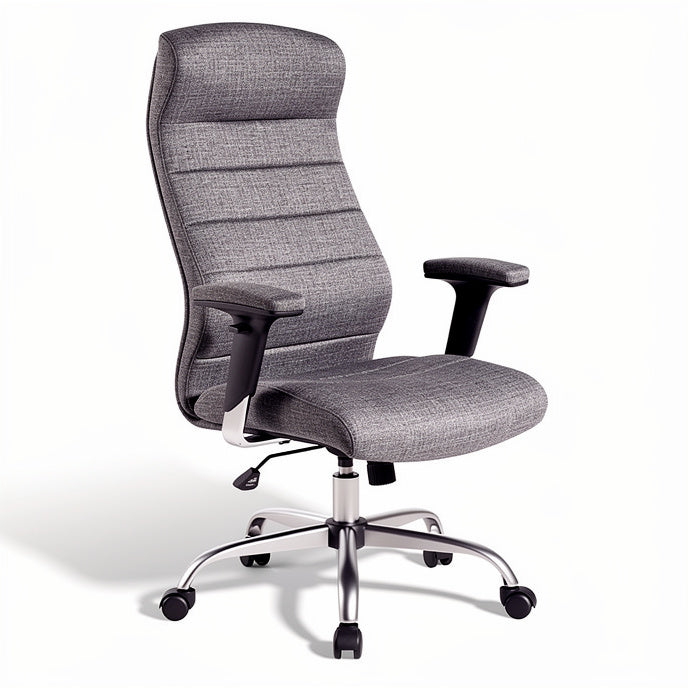 **Ergonomische bureaustoel met verstelbare rugleuning en armleunen**